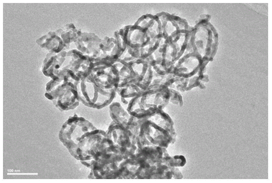 Preparation and Application of Magnetic Nanoring Microwave Absorber