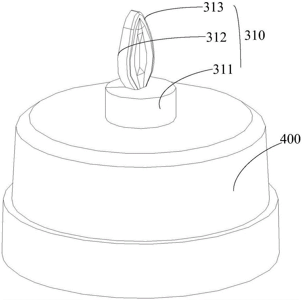 Simulation flame lamp