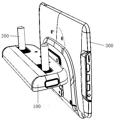 Lock buckle for universal bracket of car seat