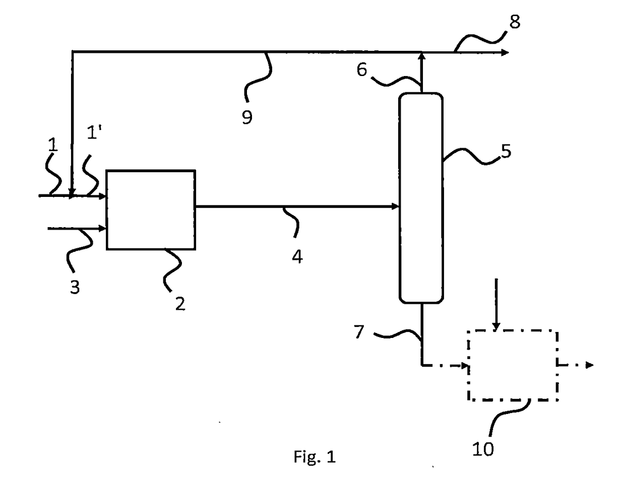 Method for sweetening an olefinic petrol of sulphide-type compounds