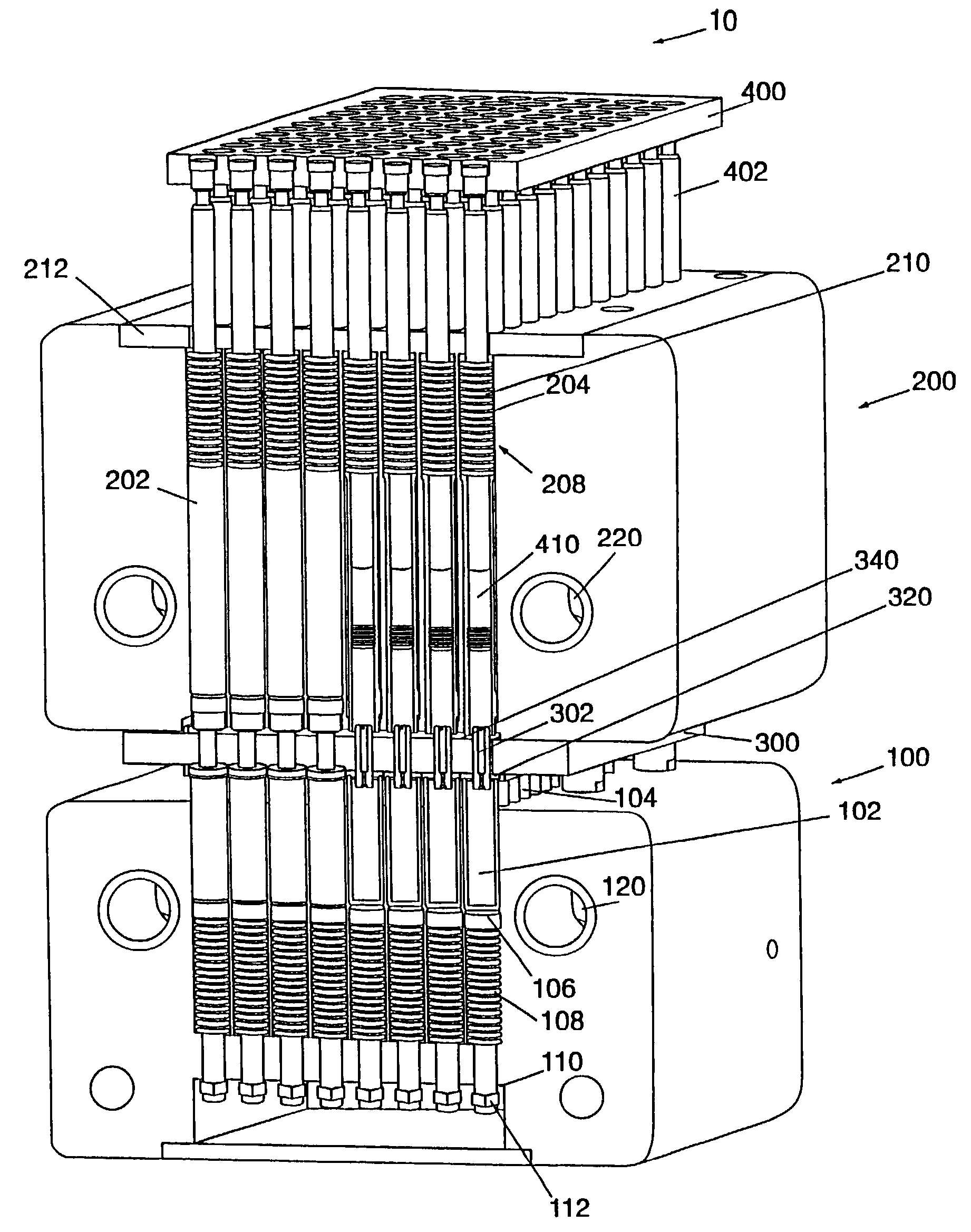 Parallel semi-continuous or continuous reactor system