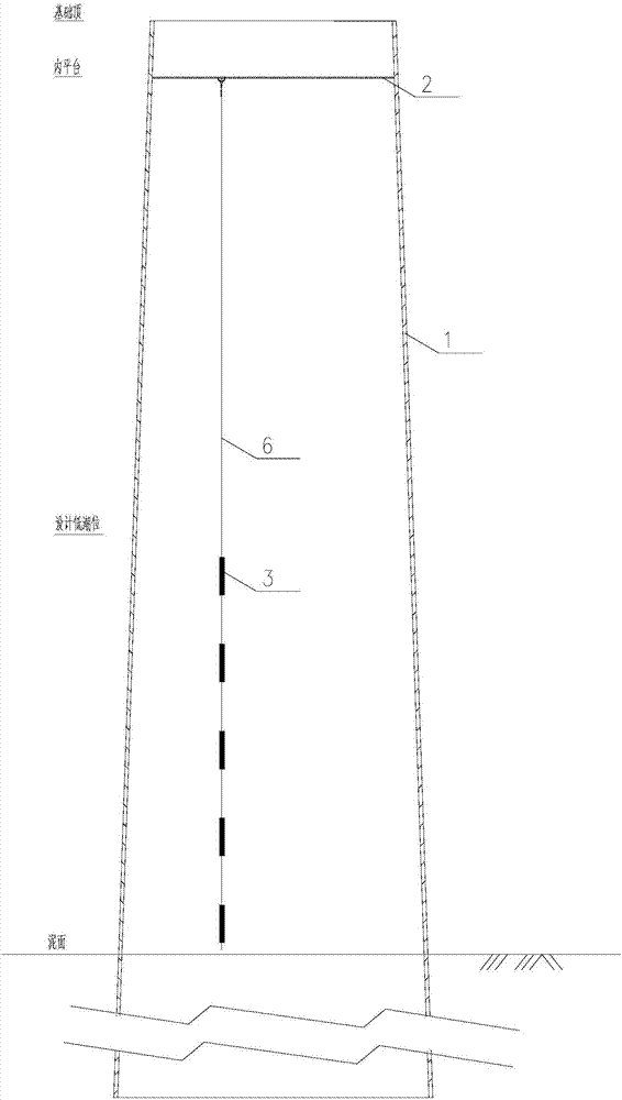 Offshore wind turbine single-pile foundation with internal sacrificial anode structure