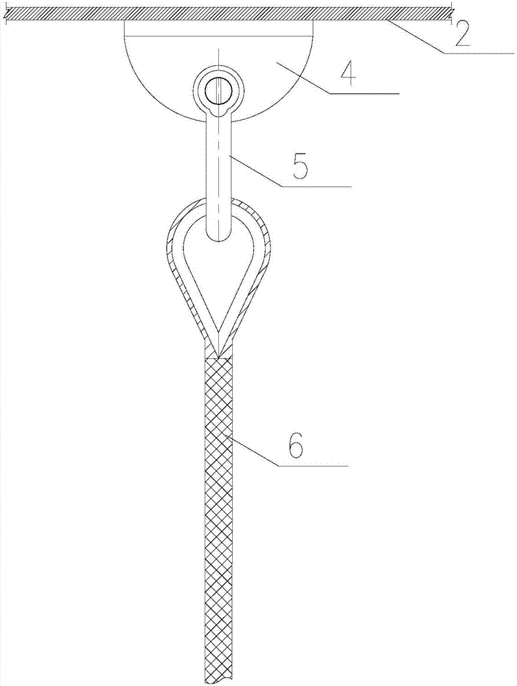 Offshore wind turbine single-pile foundation with internal sacrificial anode structure