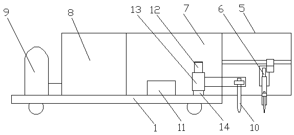 A flame heating method for rail cladding alloy strip