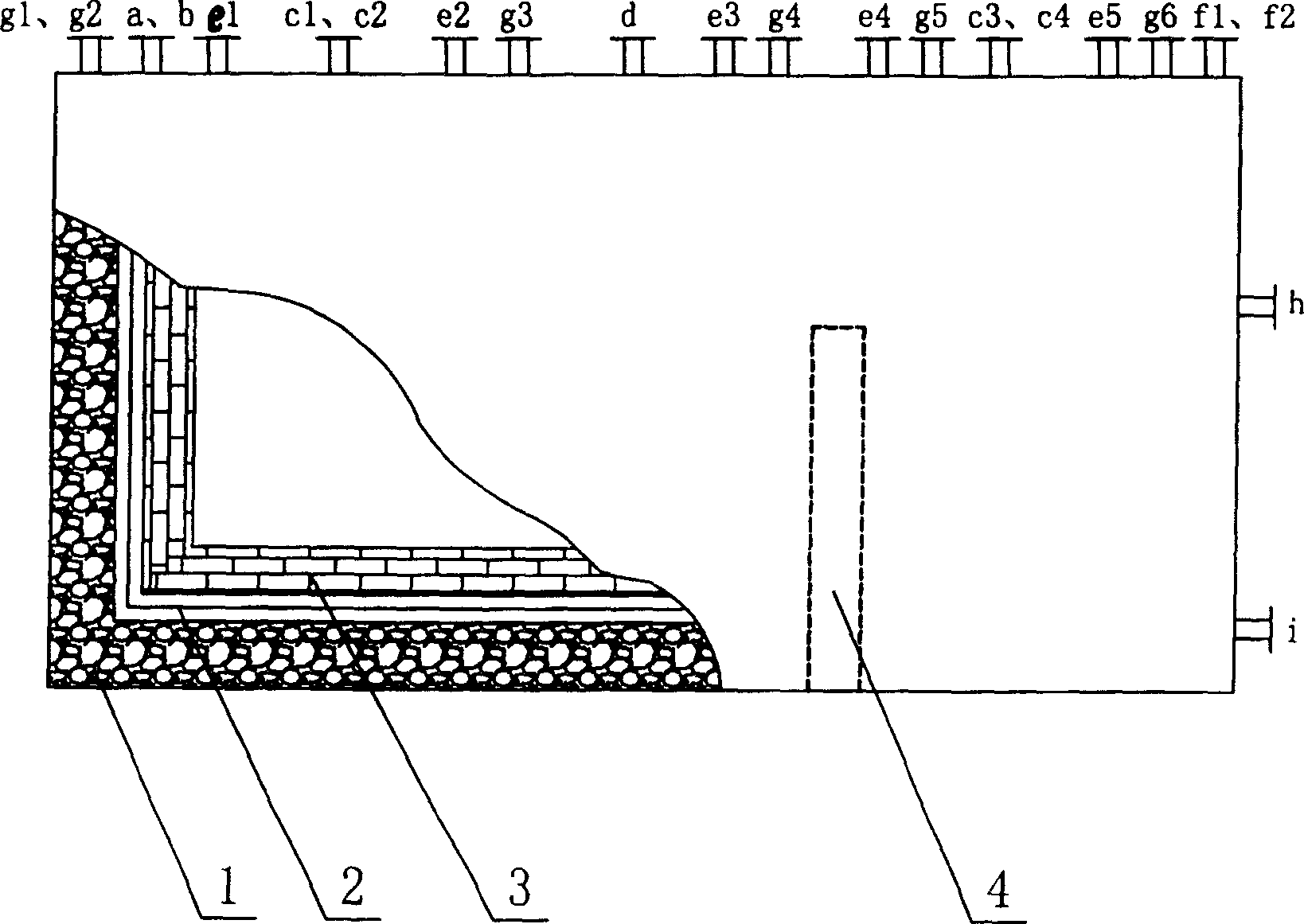 Device for low-temperature continuous conversion of potassium chloride to heating steam and production process thereof