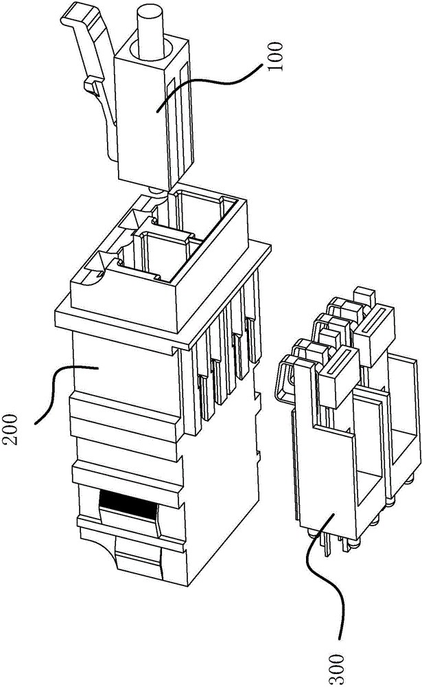 Optical fiber electronic distribution frame port detection method