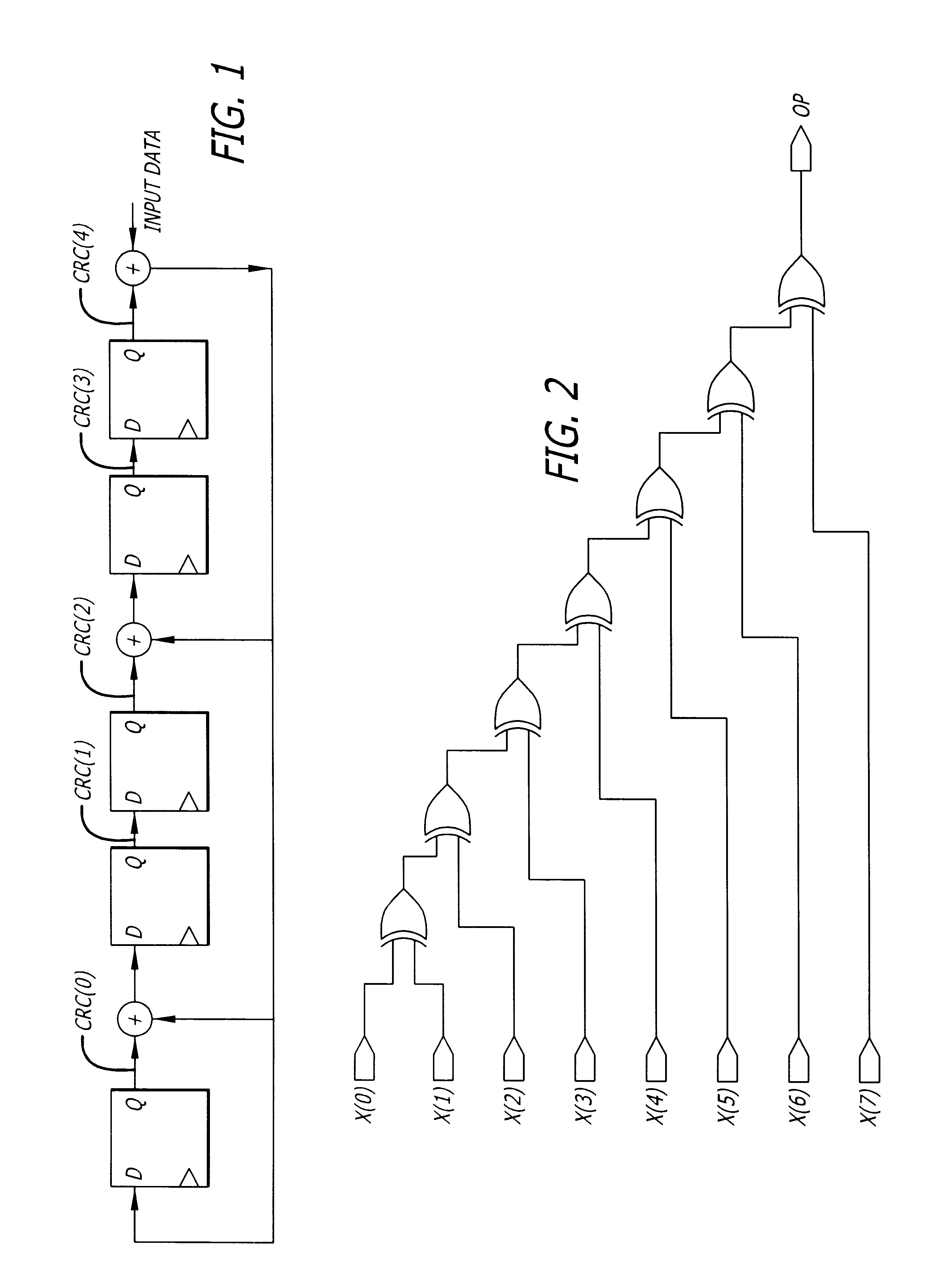 Symbol based algorithm for hardware implementation of cyclic redundancy check