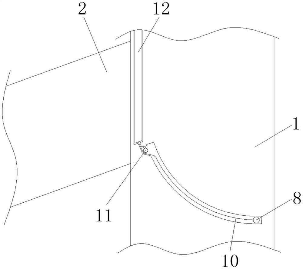 Drainage pipe with anti-blocking function for roads and bridges