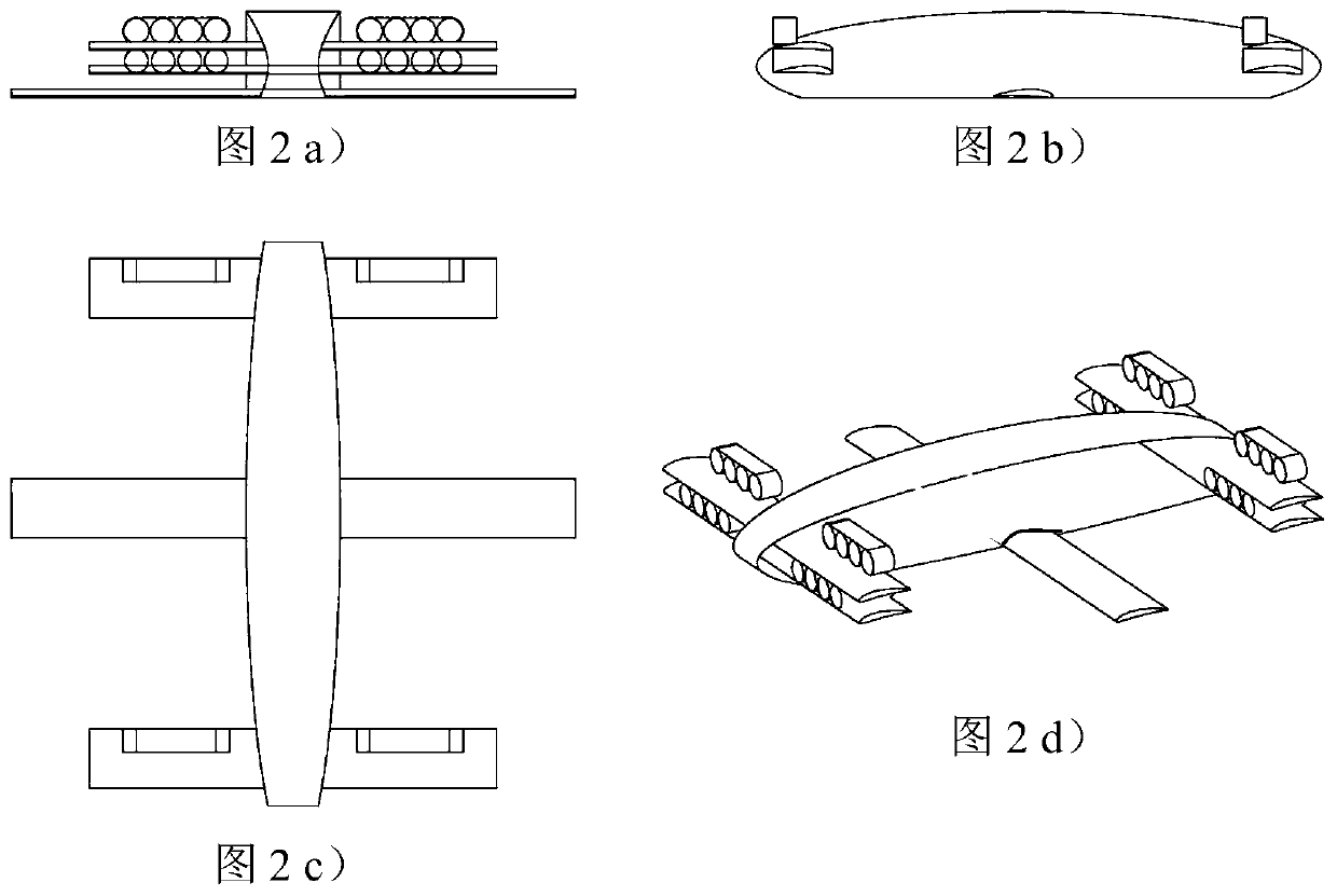 Distributed electric propulsion tilt rotor unmanned aerial vehicle