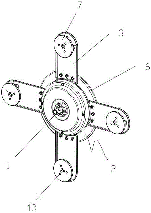 Fan lamp of invisible fan blade