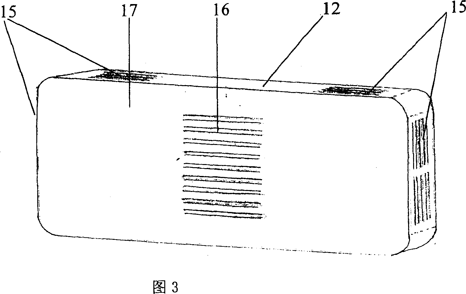 Indoor machine structure of cabinet air-conditioner