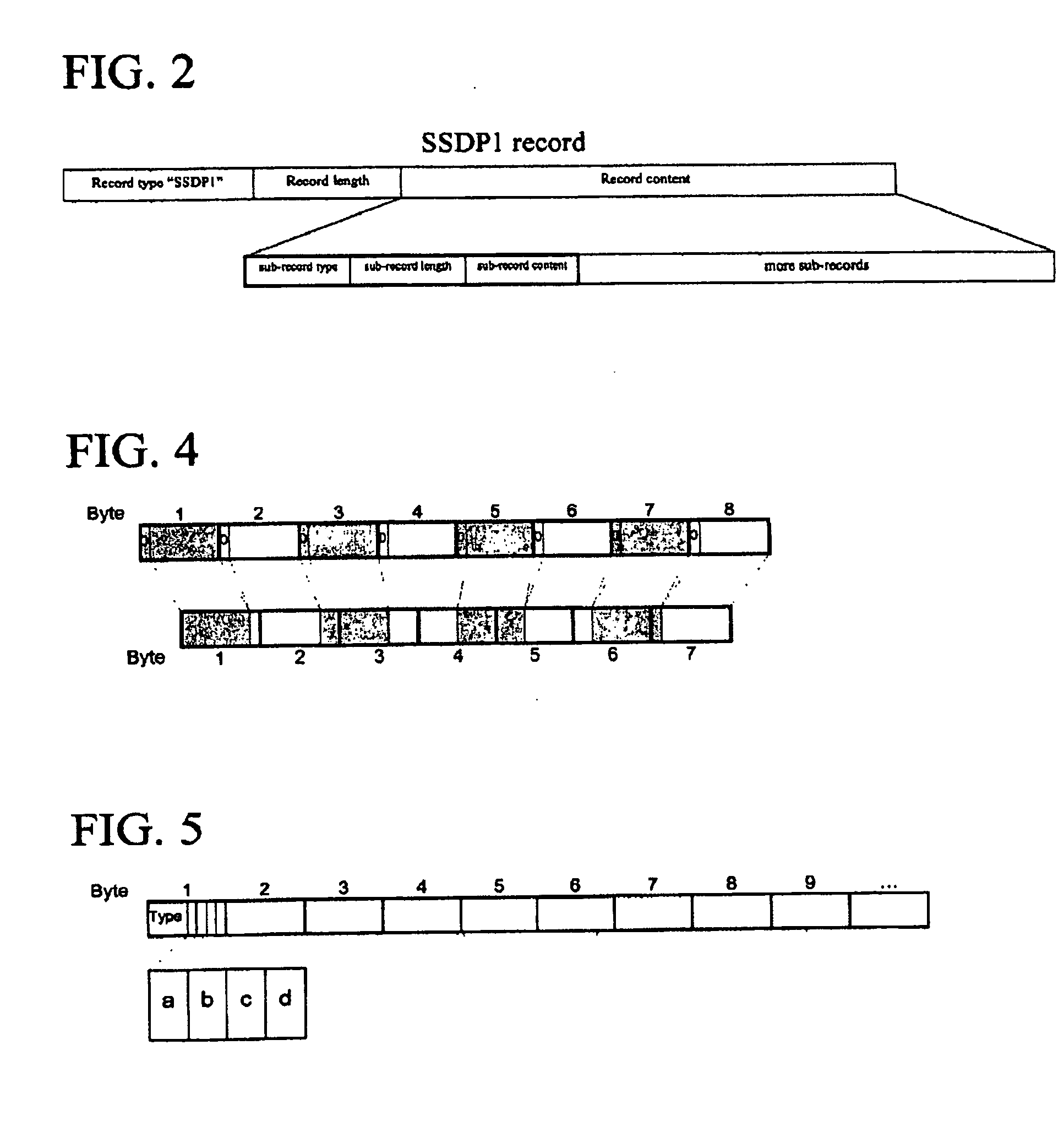 RFID tag record for service discovery of UPNP devices and services