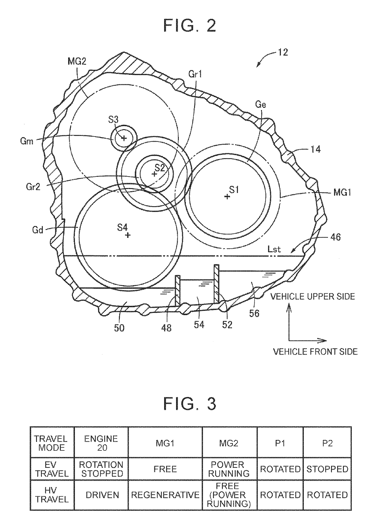 Lubricating device of power transmission device for vehicle