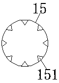 Efficient mixing device for food processing