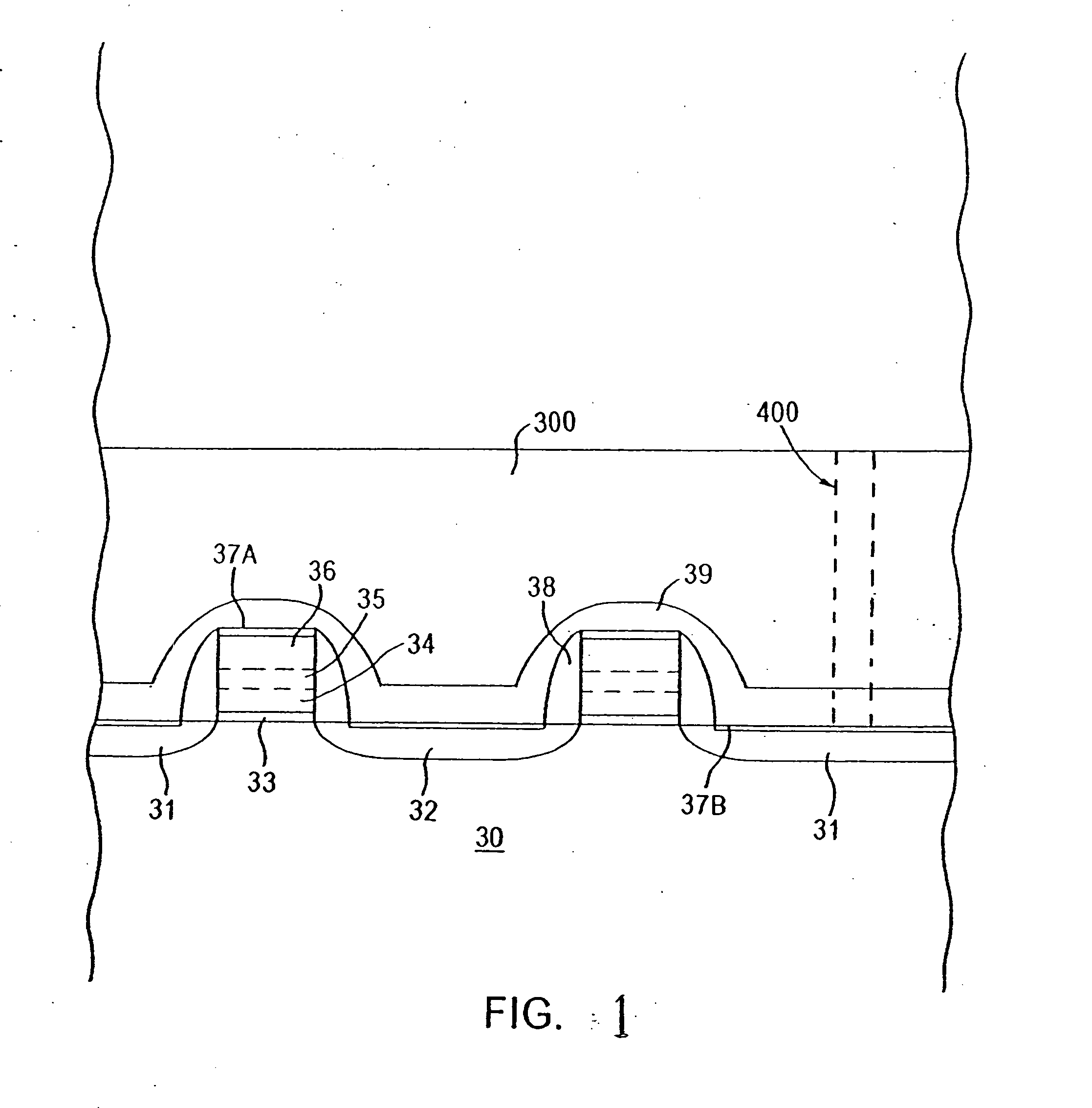 Undoped oxide liner/BPSG for improved data retention