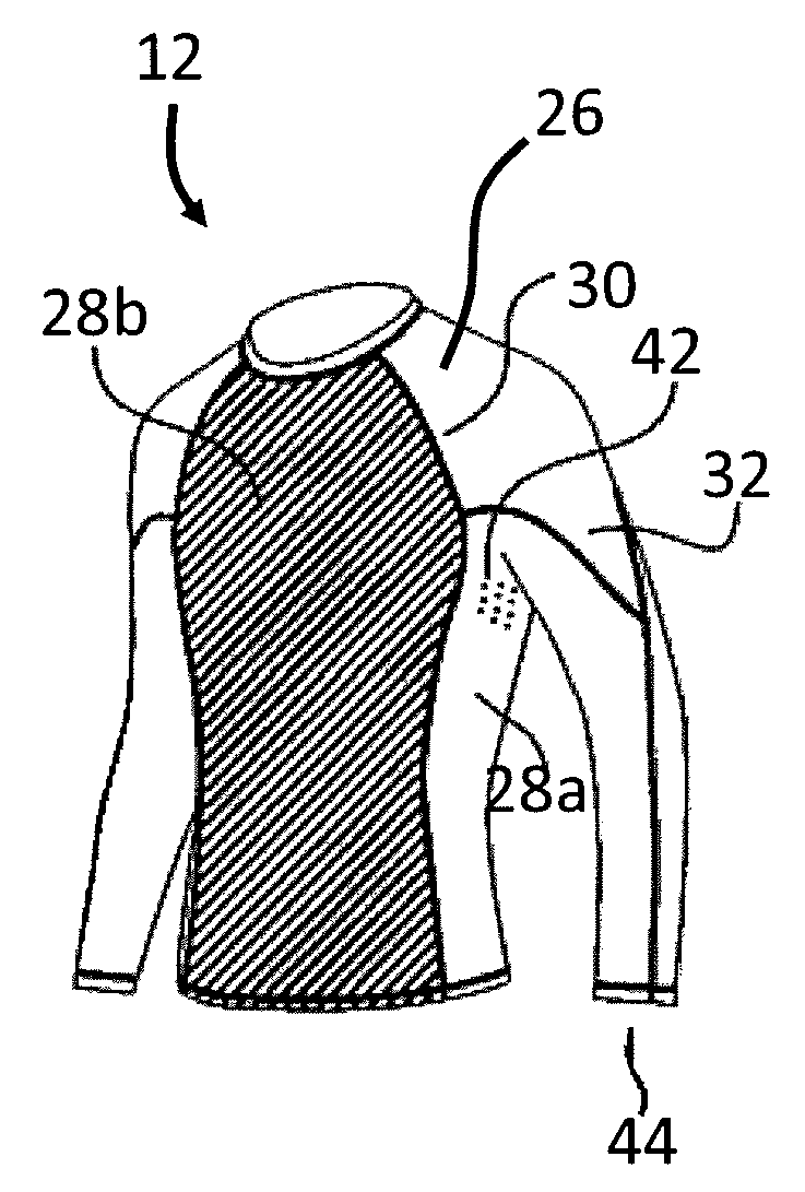 Textile, garment including the textile, and methods for manufacturing the textile and the garment