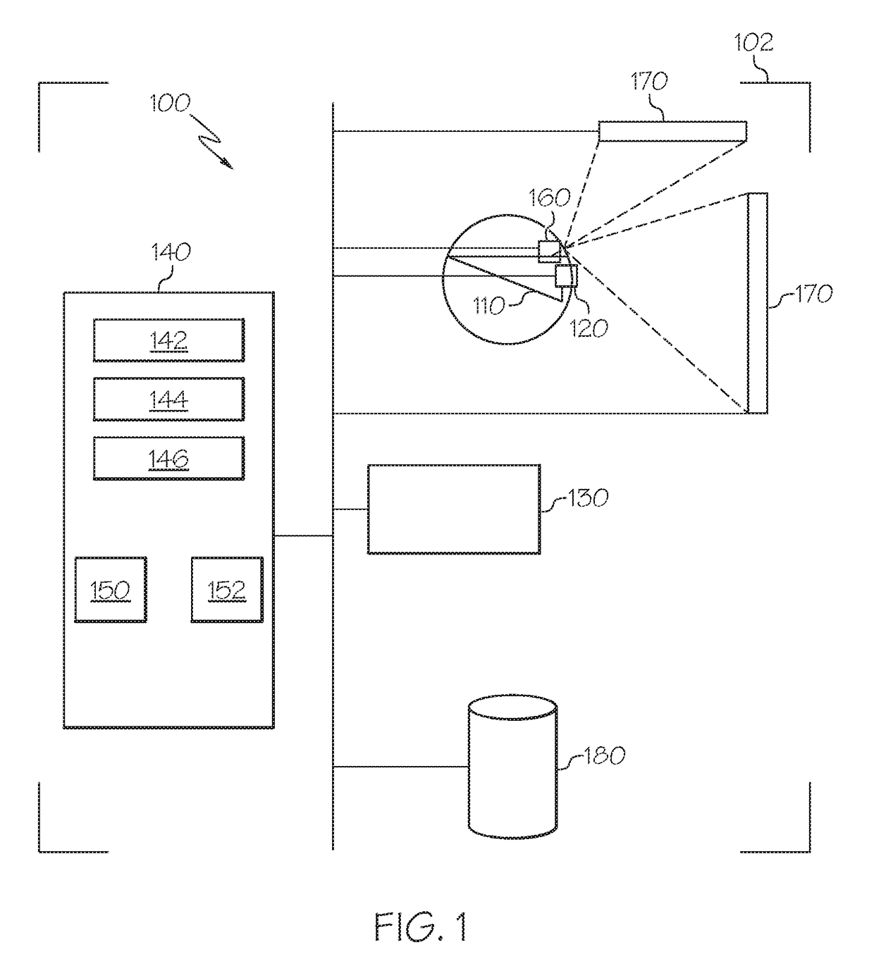 Nte display systems and methods with optical trackers