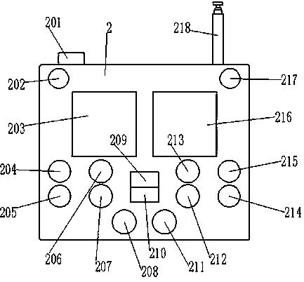 Remote control drone sowing device and sowing method thereof