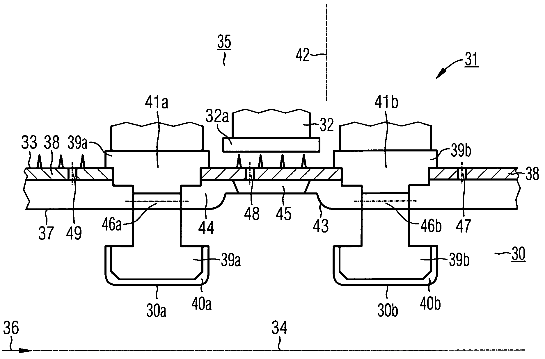 Steam turbine rotor, steam turbine and method for actively cooling a steam turbine rotor and use of active cooling