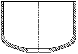 Rapid CVD compacting method of carbon/carbon heat field structure product for single crystal furnace