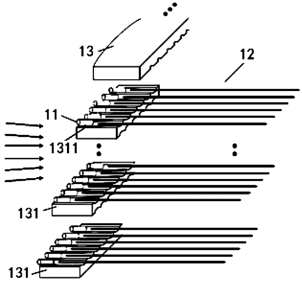 Packaging process of multi-transmission-channel laser radar optical coupling system