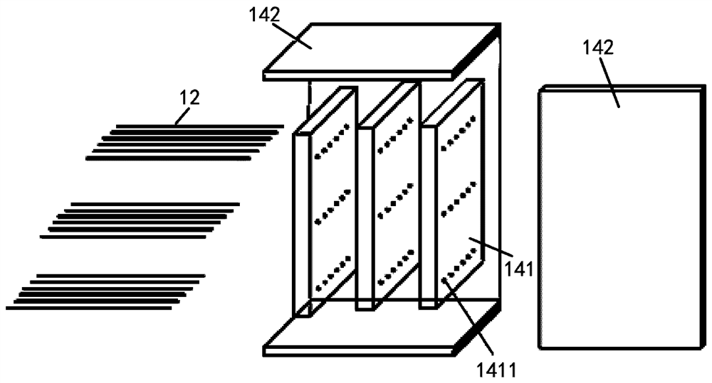 Packaging process of multi-transmission-channel laser radar optical coupling system