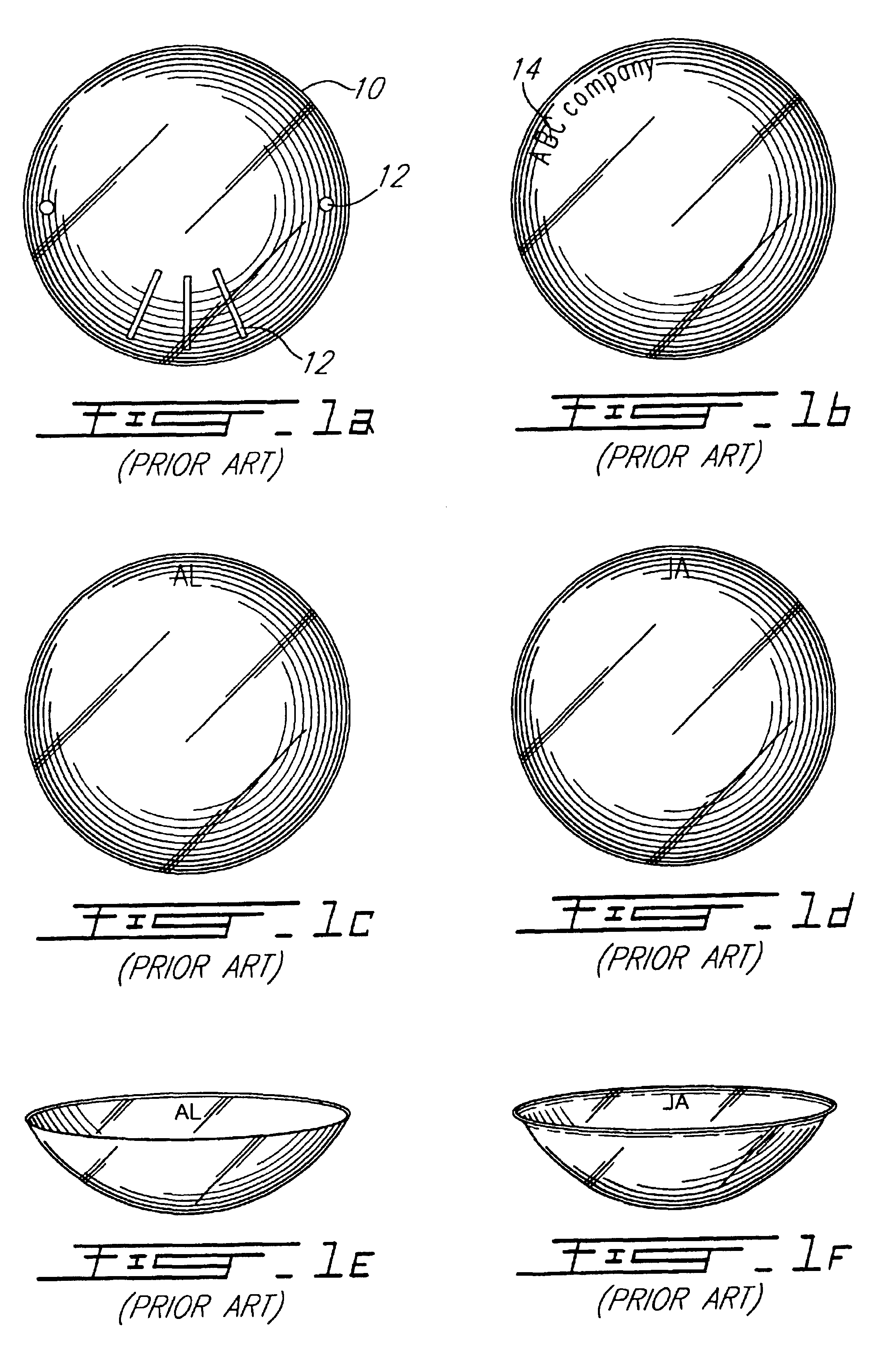 Marked contact lens bearing optical marking element