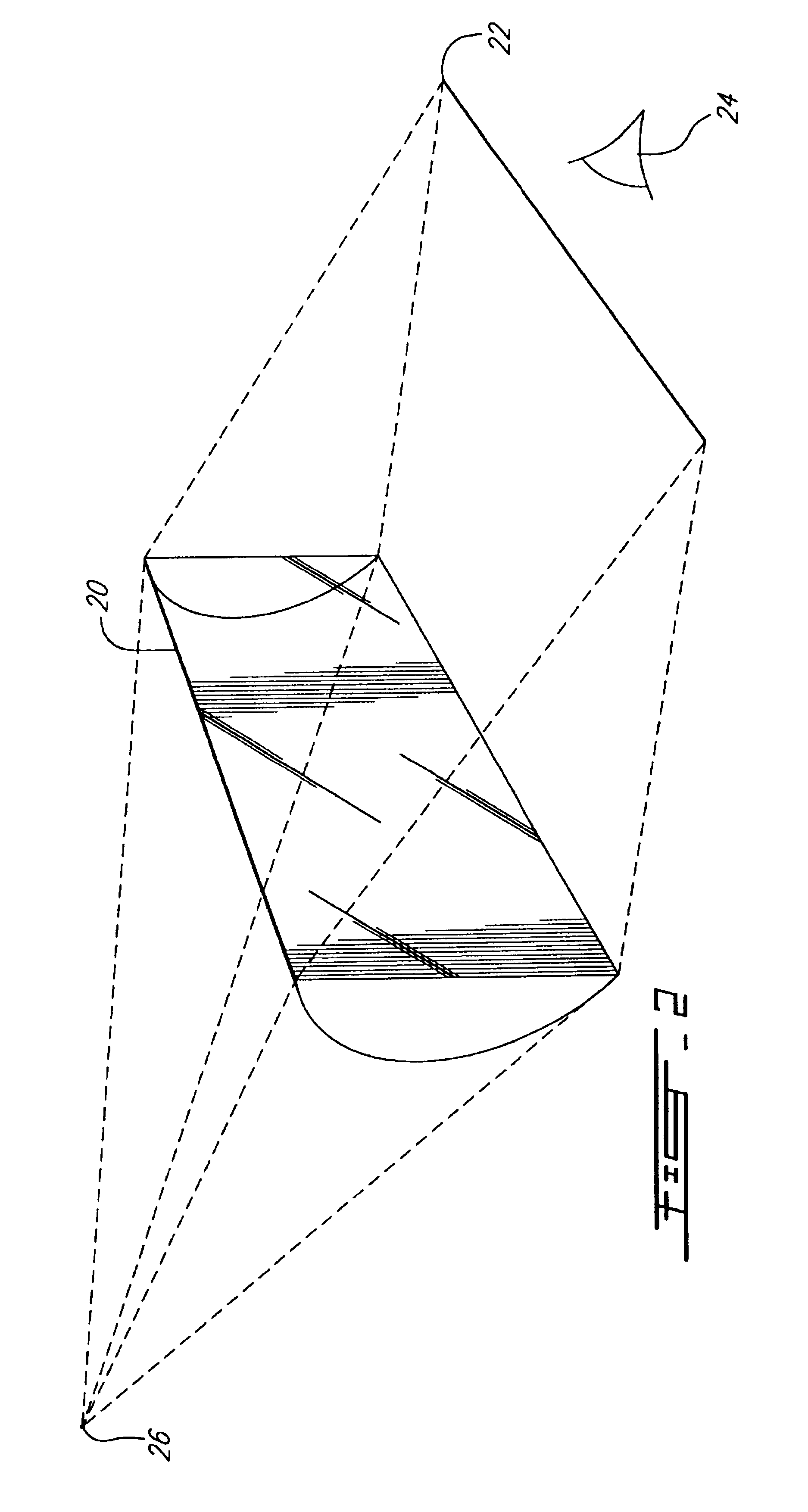 Marked contact lens bearing optical marking element