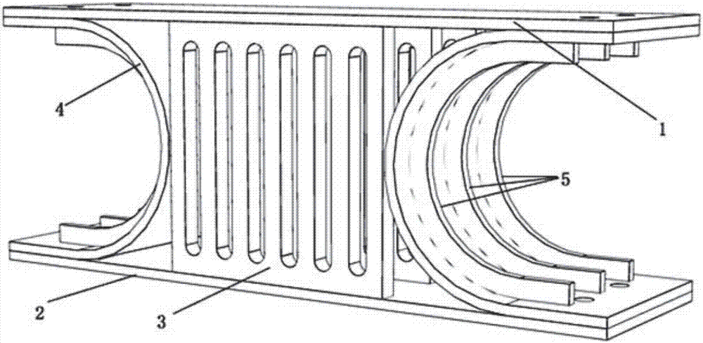 Staged energy-consuming metal damper