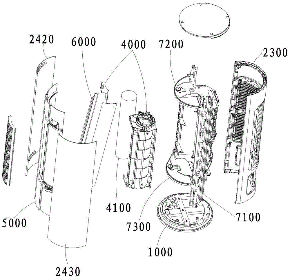 vertical indoor unit