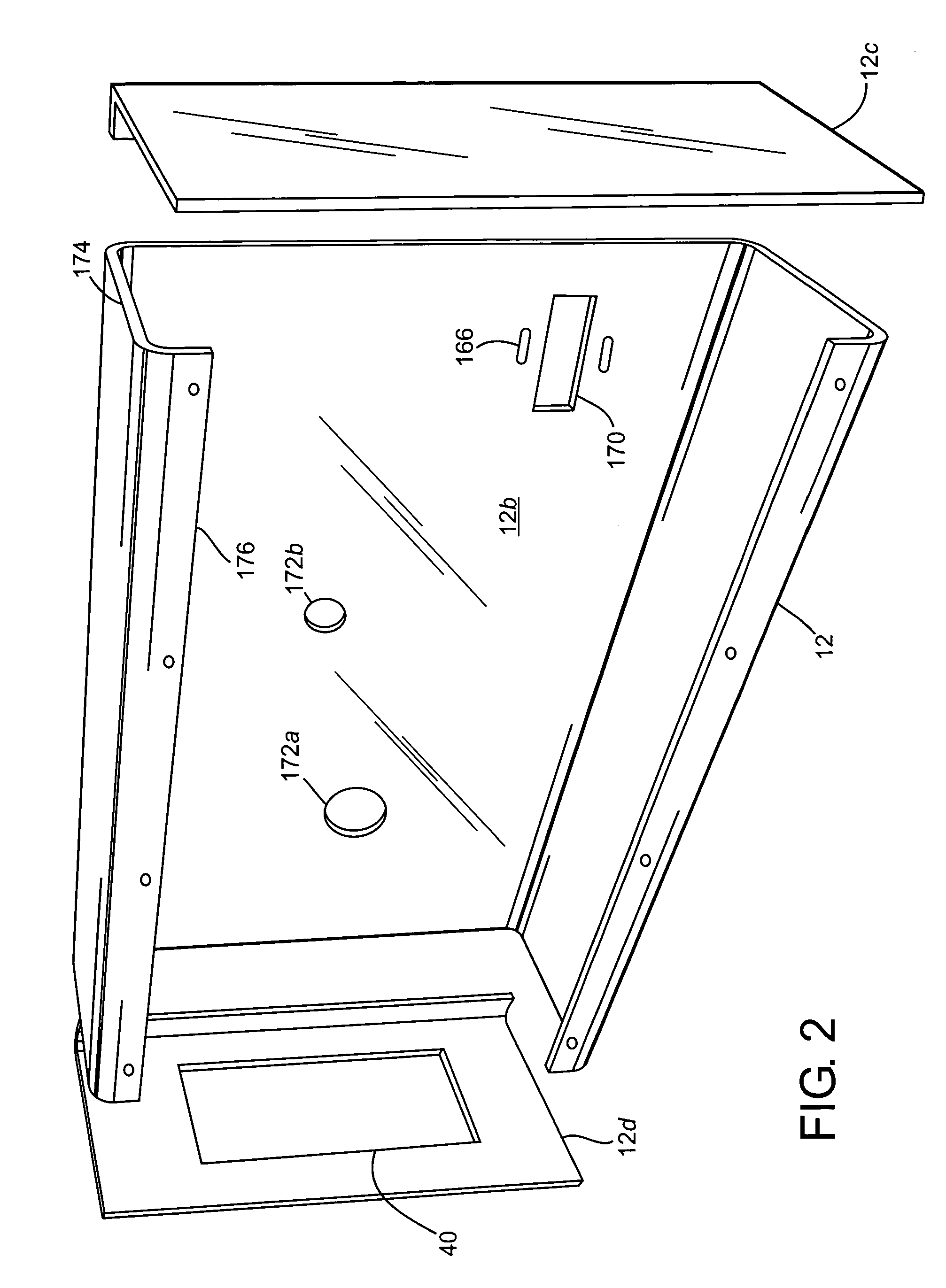 Winch assembly for a lift structure supportive of a recreational boat and related watercraft