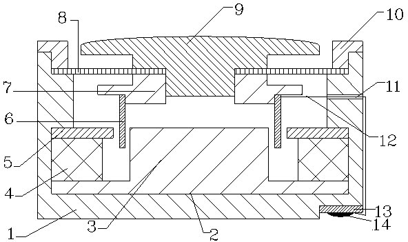 A reduced-volume bone-conduction speaker driver