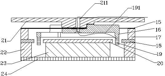 A reduced-volume bone-conduction speaker driver