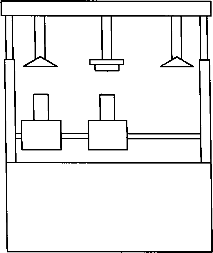 Heated structural member thermal shock and thermal fatigue test stand