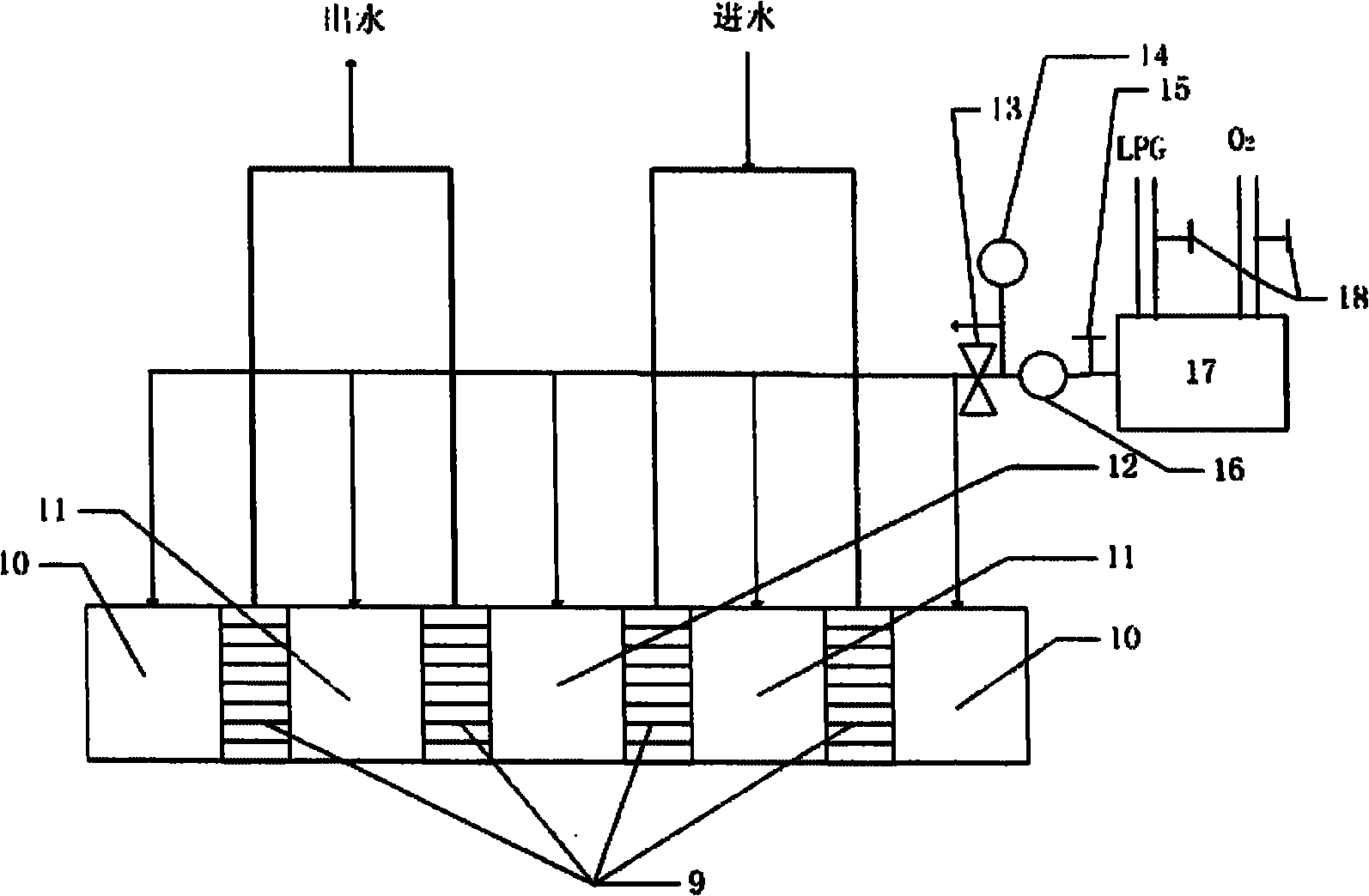 Heated structural member thermal shock and thermal fatigue test stand