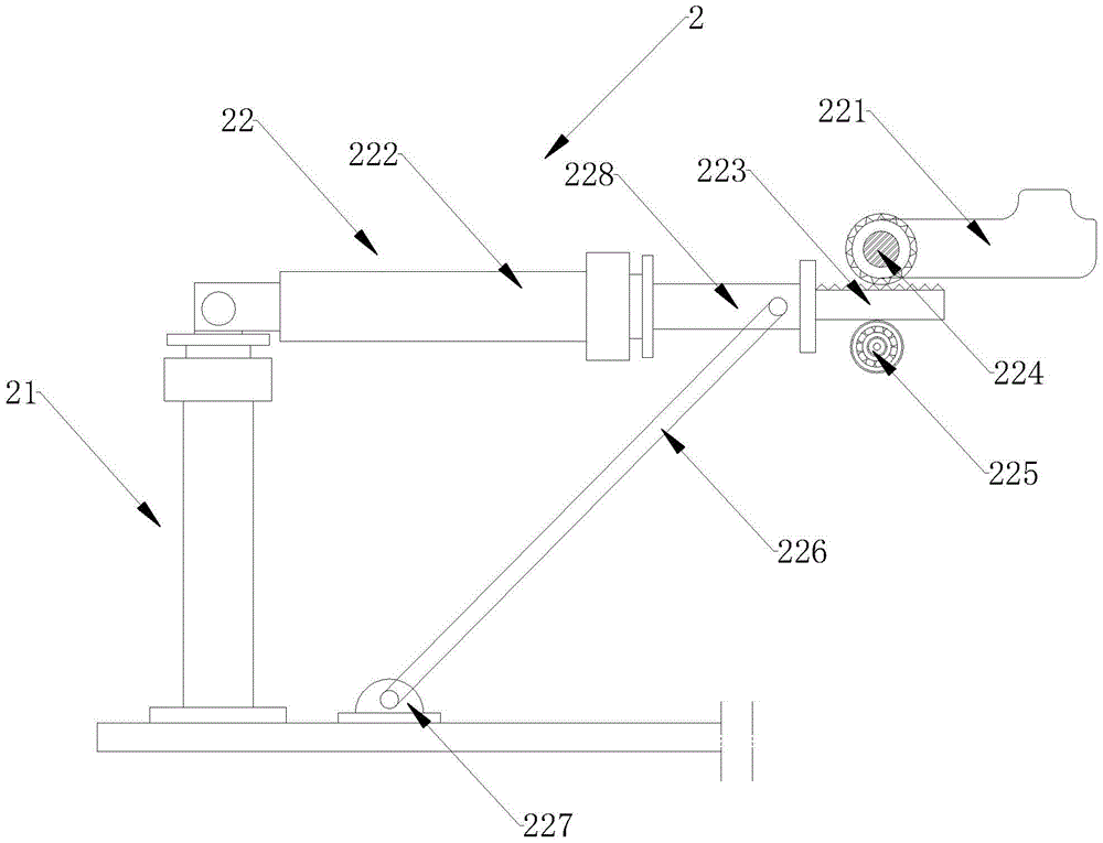 Unpacking positioning mechanism of full-automatic packing machine