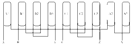 Permanent magnet linear synchronous motor system with low thrust fluctuation and parameter design method of system