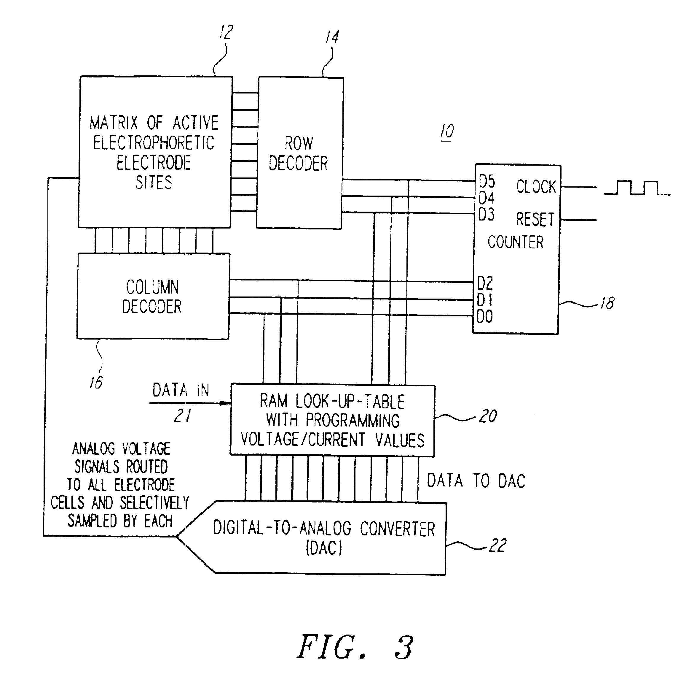 Multiplexed active biologic array