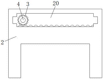 Positioning clamping mechanism in seat cushion sponge production line