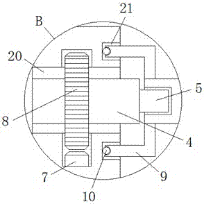 Positioning clamping mechanism in seat cushion sponge production line