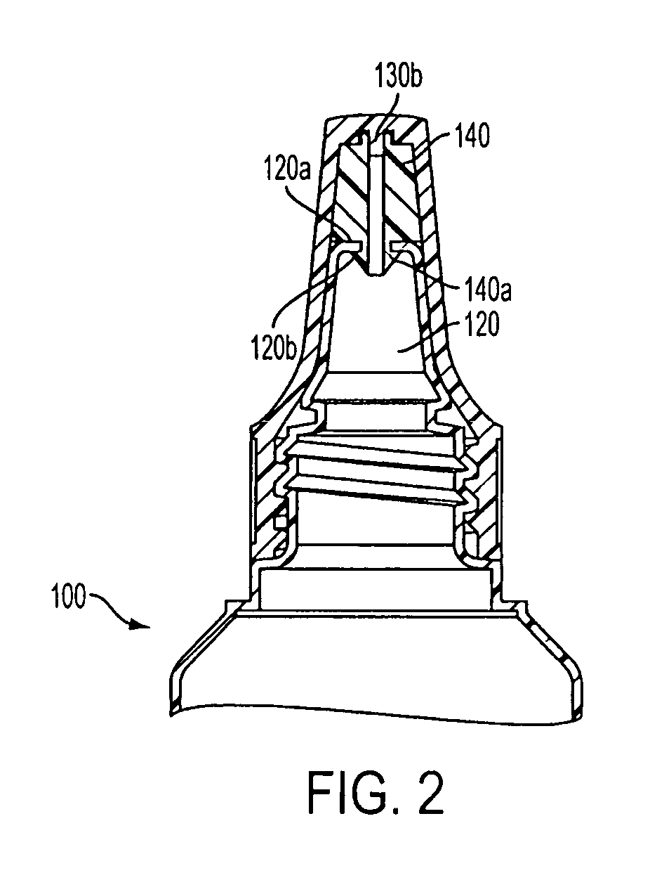 Tip arrangement for a dropper bottle