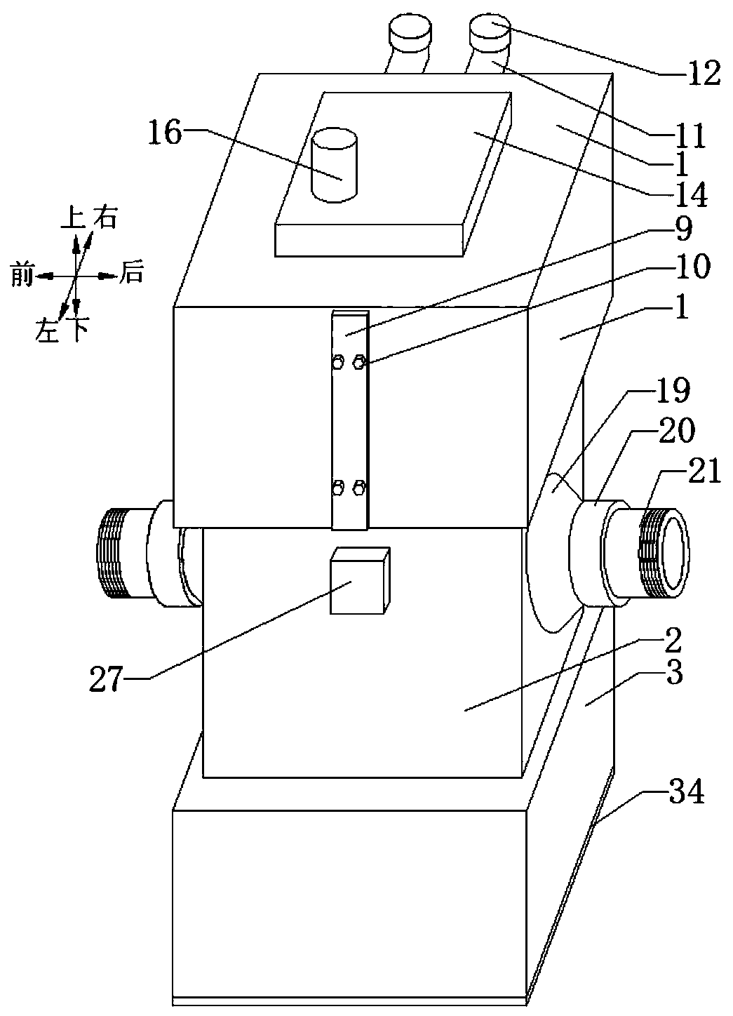 High efficiency air purification device capable of automatically adjusting using amount of molecular sieves