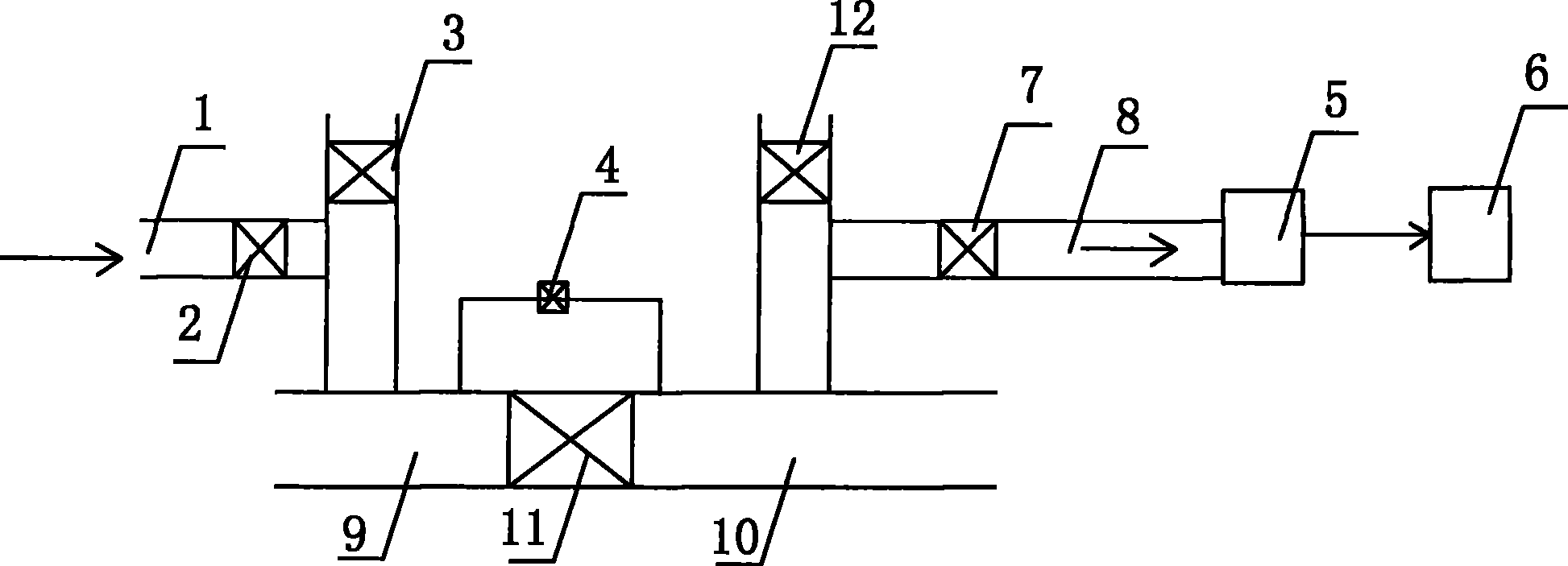 Gas valve online quick-speed leak detection method