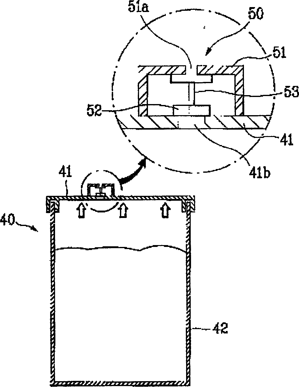 Storage container of pickled vegetable refrigerator