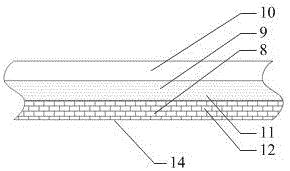 Ship launching fiber-reinforced rubber air bag and molding technique thereof