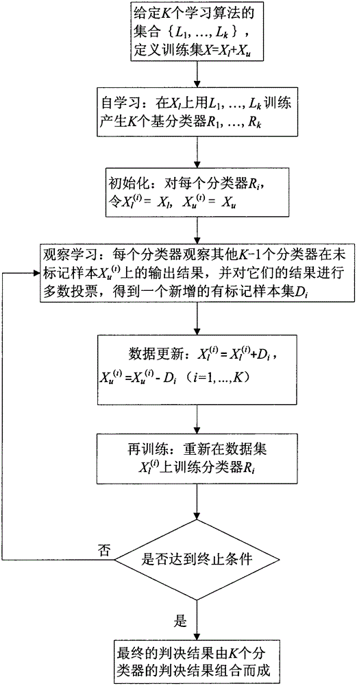 Intrusion detection method based on observational learning