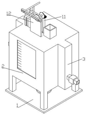 Mixing and stirring device for food processing