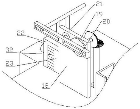 Mixing and stirring device for food processing