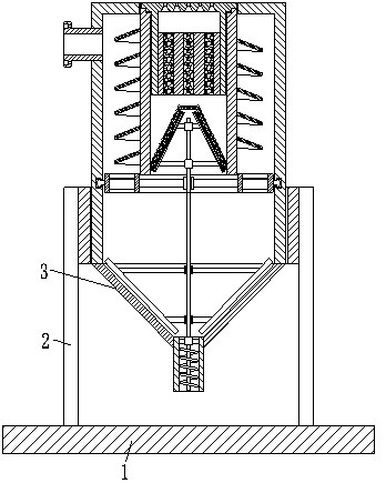 Mineral powder coating production and preparation process