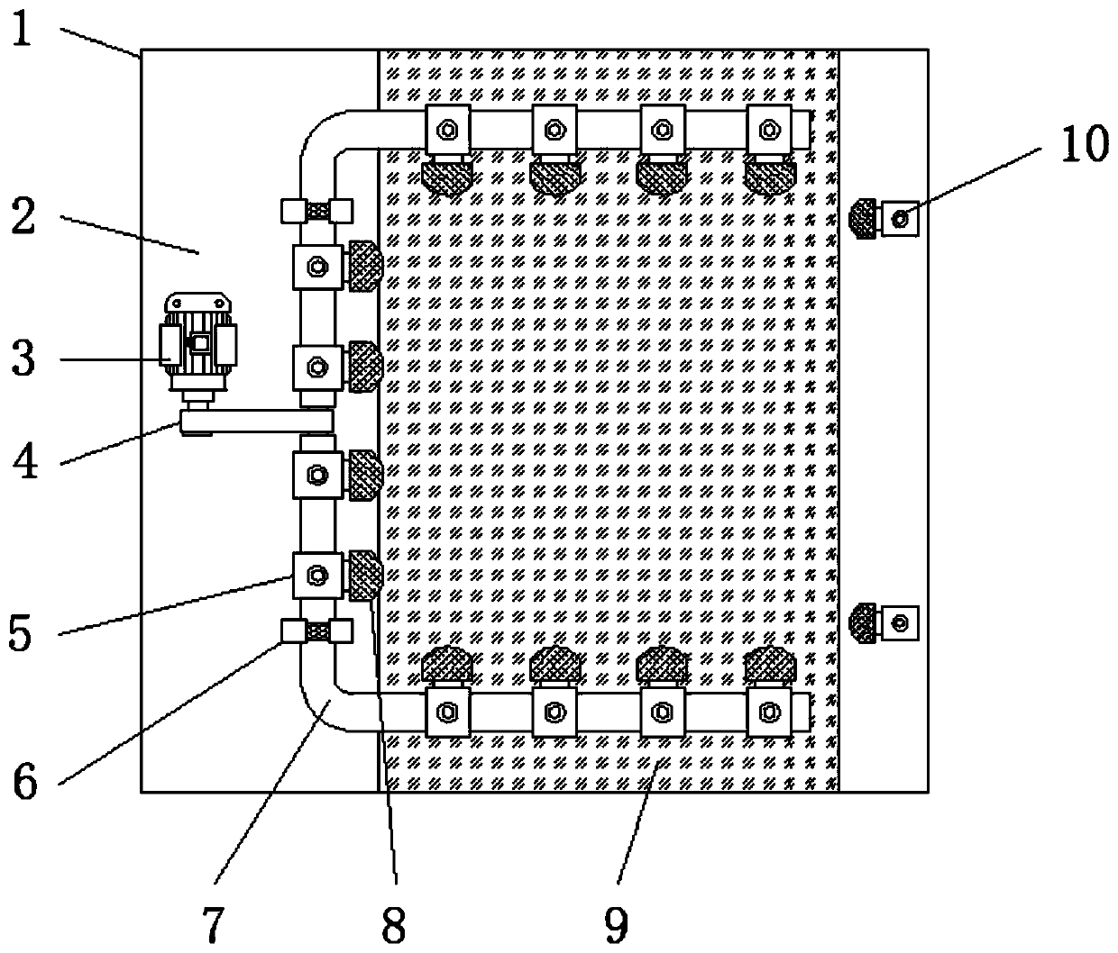 Information transmission device and method for robot parking system